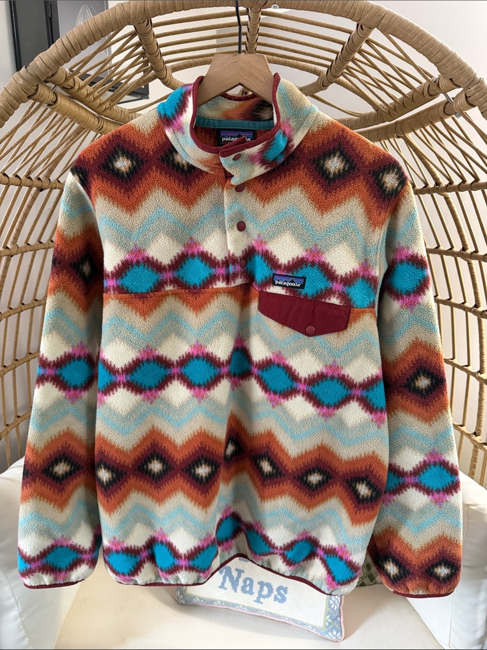 Patagonia Lightweight Synchilla Snap-T Pullover Size XL